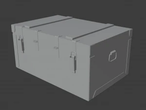 army medicial crate 3D Model