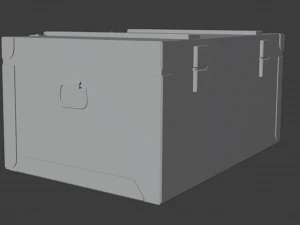 army medicial crate 3D Model