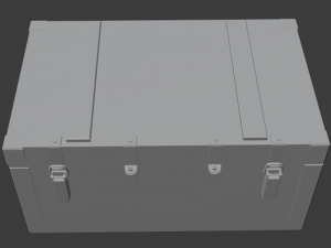 army medicial crate 3D Model