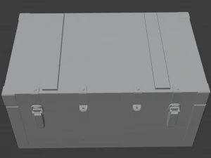 army medicial crate 3D Model