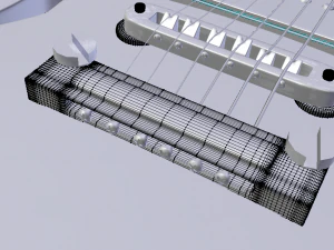 guiter 3D Model