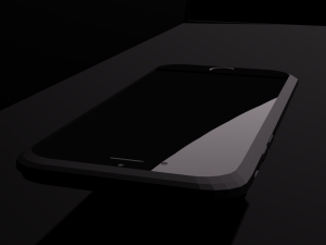 low poly iphone 7 3D Model