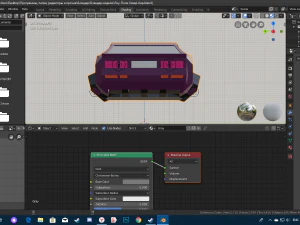low-poly hovercar by vdl 3D Model