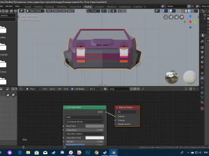 low-poly hovercar by vdl 3D Model