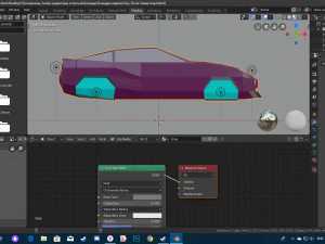 low-poly hovercar by vdl 3D Model
