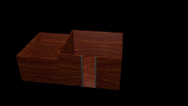 paper box Model 3D .c4d .max .obj .3ds .fbx .stl .blend 