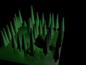 forest 3D Model