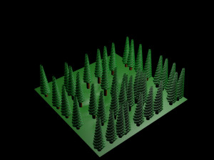 forest 3D Model