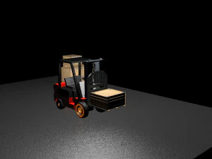 forklift 3D Model