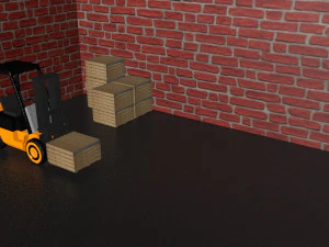 forklift 3D Model