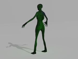 alien Model 3D