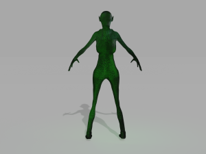 alien Model 3D