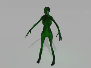 alien Model 3D