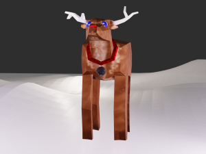 rudolph the red nosed reindeer Model 3D