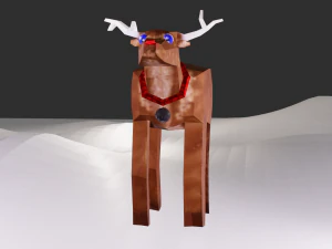 rudolph the red nosed reindeer 3D Model