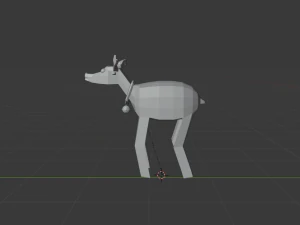 rudolph the red nosed reindeer 3D Model