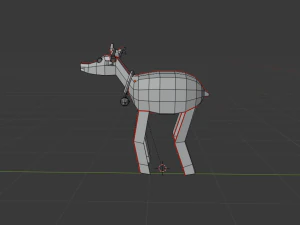 rudolph the red nosed reindeer 3D Model