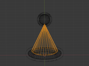 elegant christmas hat 3D 모델