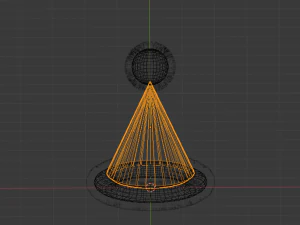 elegant christmas hat 3D Model