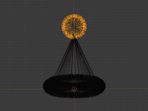 elegant christmas hat 3D 모델