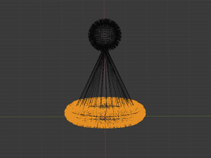 elegant christmas hat 3D 모델
