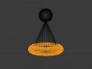 elegant christmas hat 3D Model
