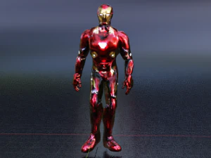 iron man infinity war bleeding edge armor 3D Model