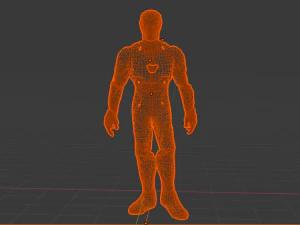 iron man infinity war bleeding edge armor 3D Model