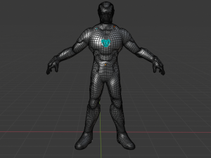 iron man infinity war bleeding edge armor Modelo 3D