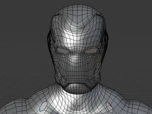 iron man infinity war bleeding edge armor 3D Model