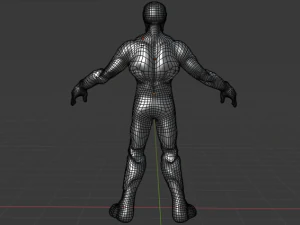 iron man infinity war bleeding edge armor 3D Model