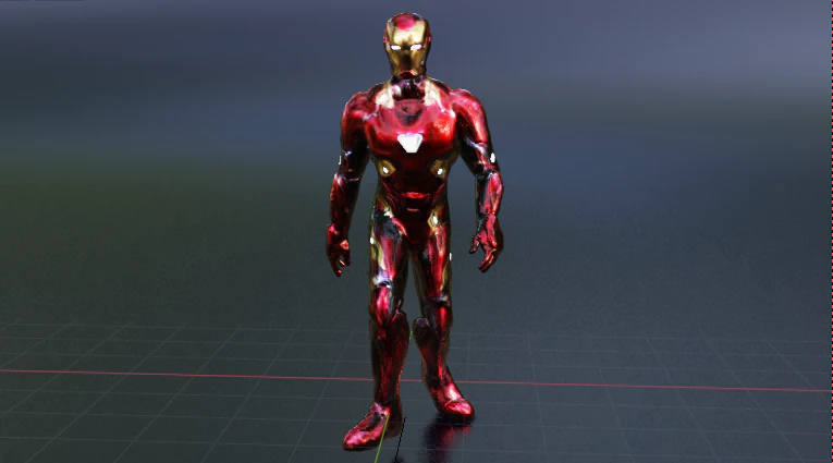 iron man infinity war bleeding edge armor 3D Model .c4d .max .obj .3ds .fbx .stl .blend 