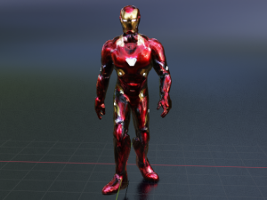 iron man infinity war bleeding edge armor Modèle 3D