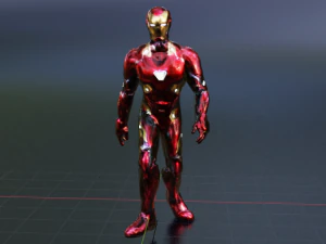 iron man guerra infinita armadura de vanguardia Modelo 3D