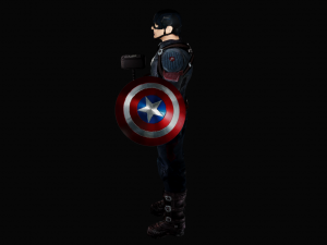 captain america endgame Modelo 3D