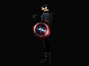 captain america endgame 3D Model