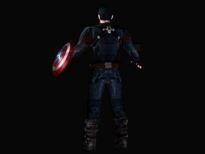 captain america endgame Modelo 3D