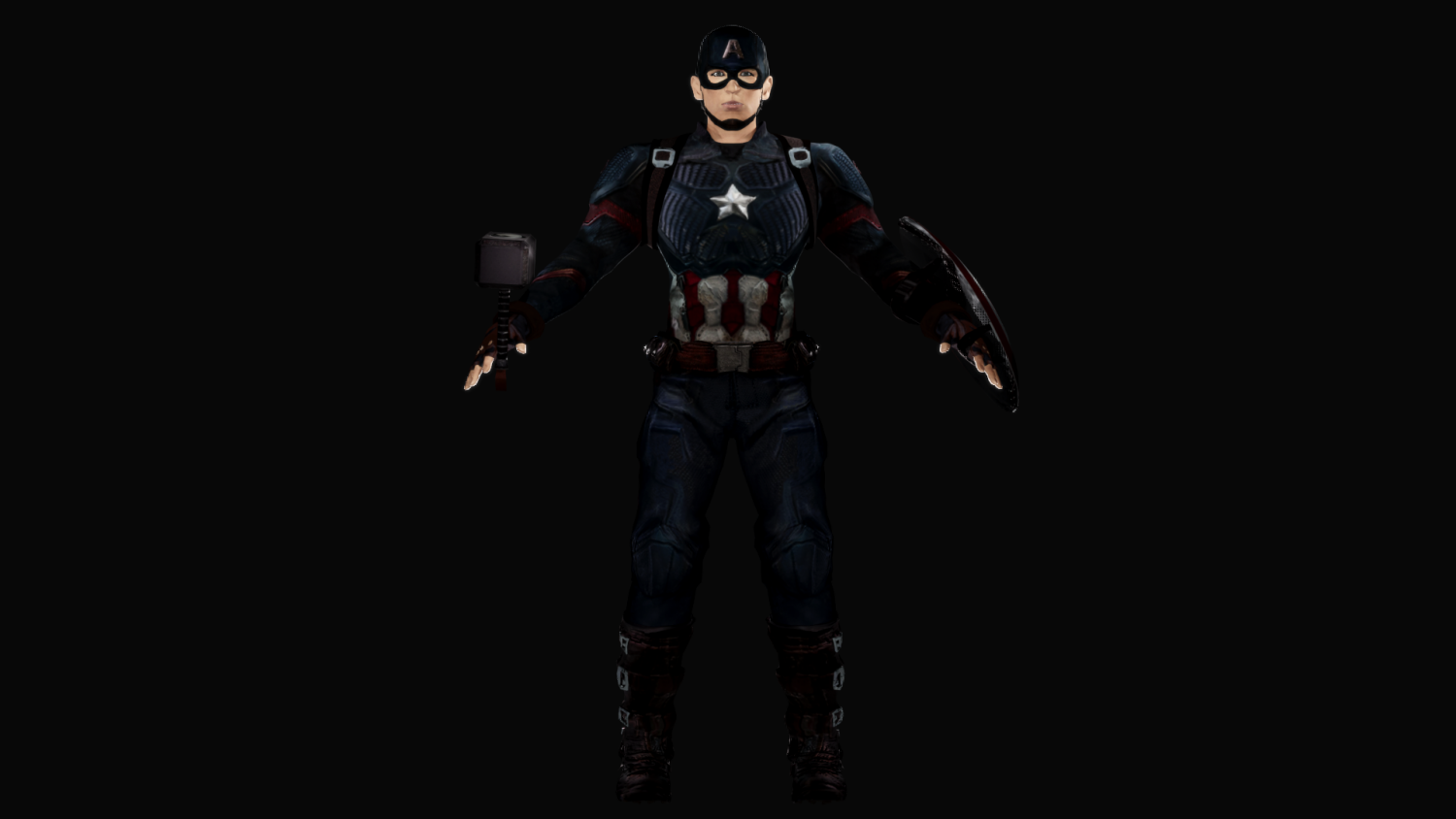 Captain America Endgame 3d Model In Other 3dexport