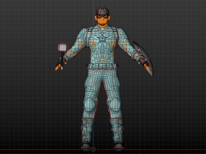 captain america endgame Modelo 3D