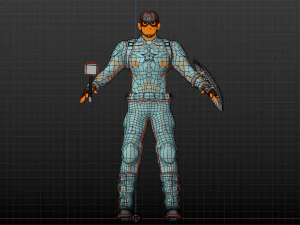 captain america endgame 3D Model