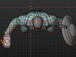 captain america endgame 3D Model