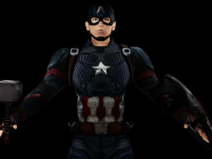captain america endgame 3D Model