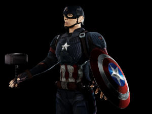 captain america endgame Modelo 3D