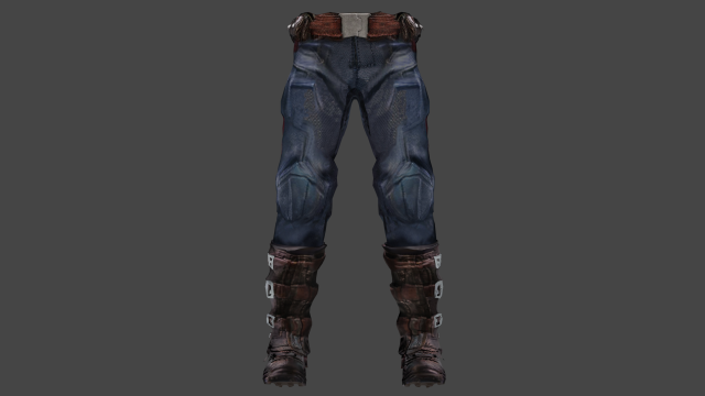 captain america endgame armor pants 3D Модель .c4d .max .obj .3ds .fbx .stl .blend 