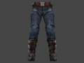 captain america endgame armor pants Modelo 3D