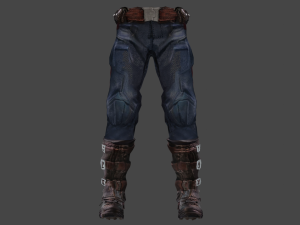 captain america endgame armor pants 3D Модель