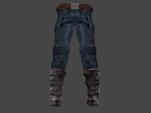 captain america endgame armor pants 3D Модель
