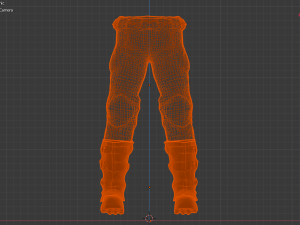captain america endgame armor pants 3D Модель