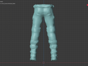 captain america endgame armor pants 3D Модель