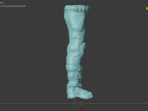 captain america endgame armor pants 3D Модель